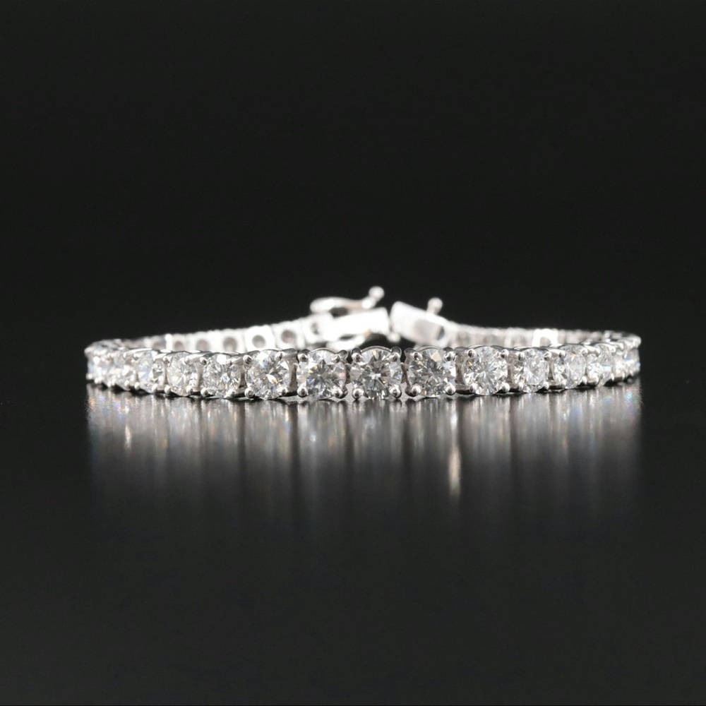14K Lab Grown Diamond Tennis Bracelet